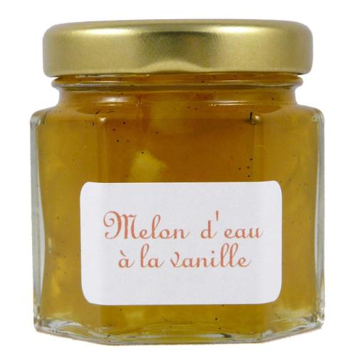 Mini pot de Confiture de Melon d'Eau à la vanille