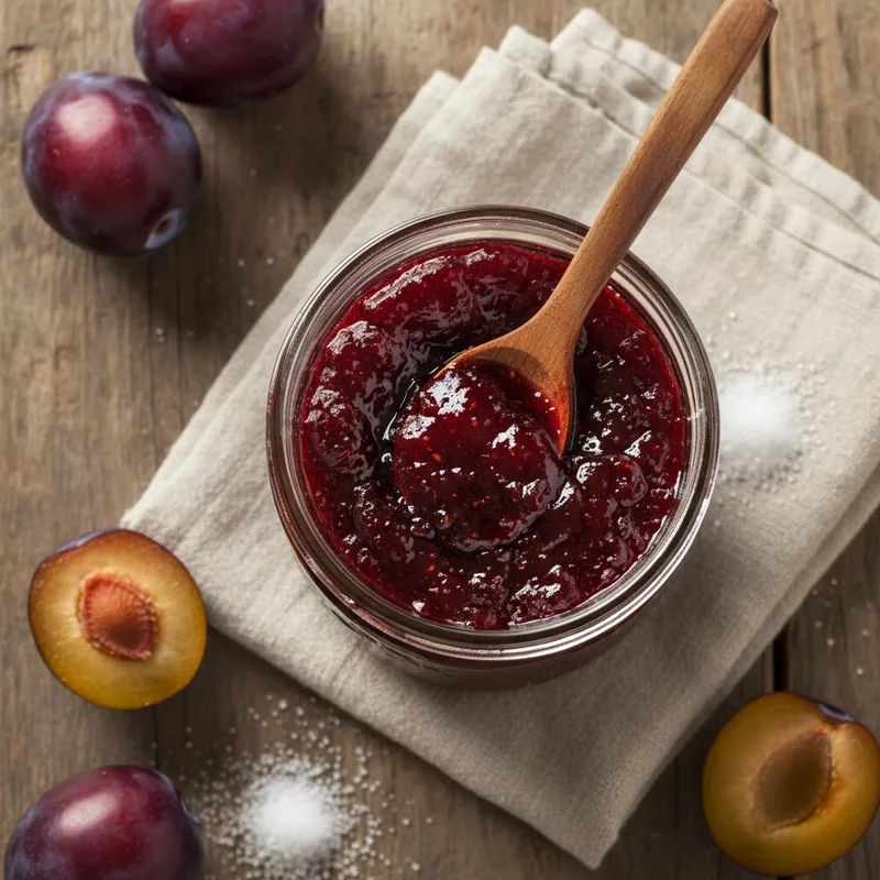 Confiture de prunes maison : recette étape par étape