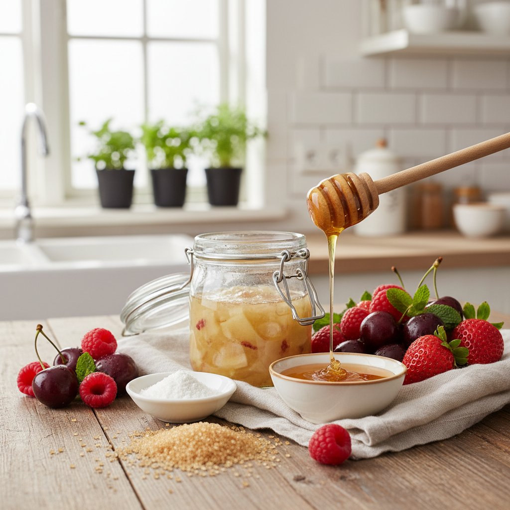 Sucre et confiture : les alternatives pour des recettes plus saines